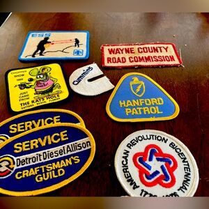 Vintage Assortment of Patches 60-70s
